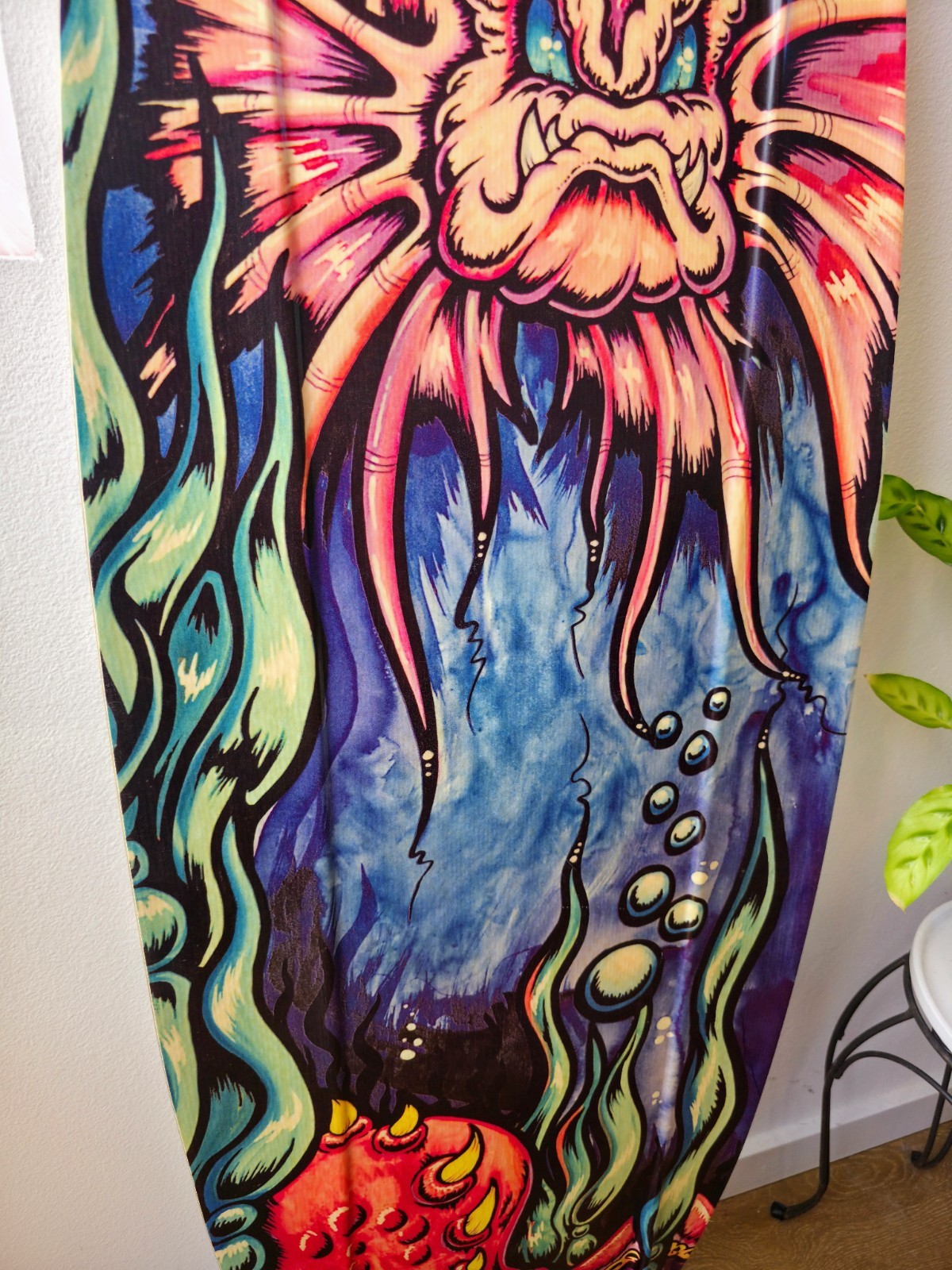 VINTAGE 1999 Bad Ass Wakeboards Garden 135 Shaped by Herbie Fletcher Drew Brophy