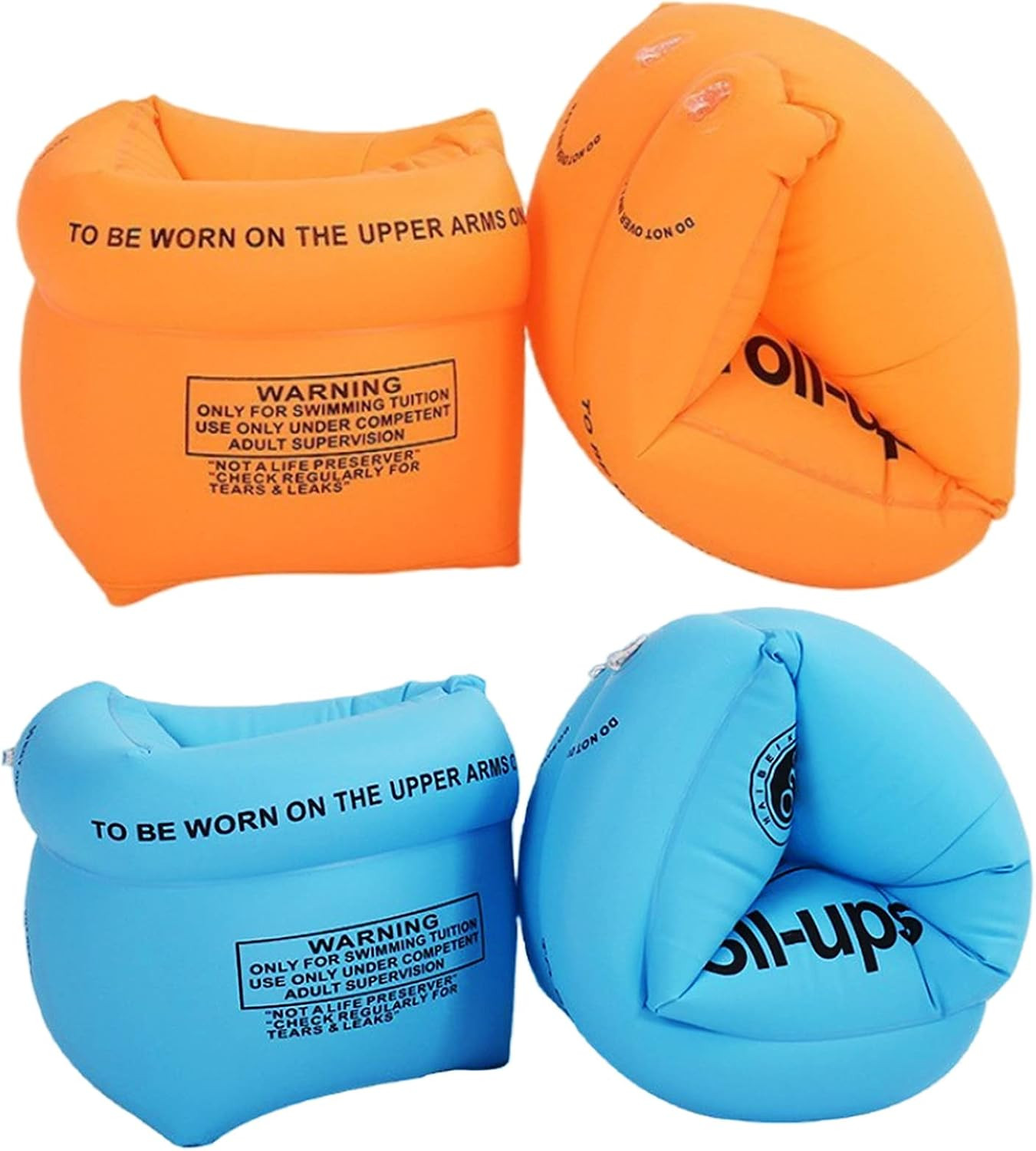2-4 Pack Arm Floaties Swimming Rings for Kids Children Adults, Pool Floats Arm B