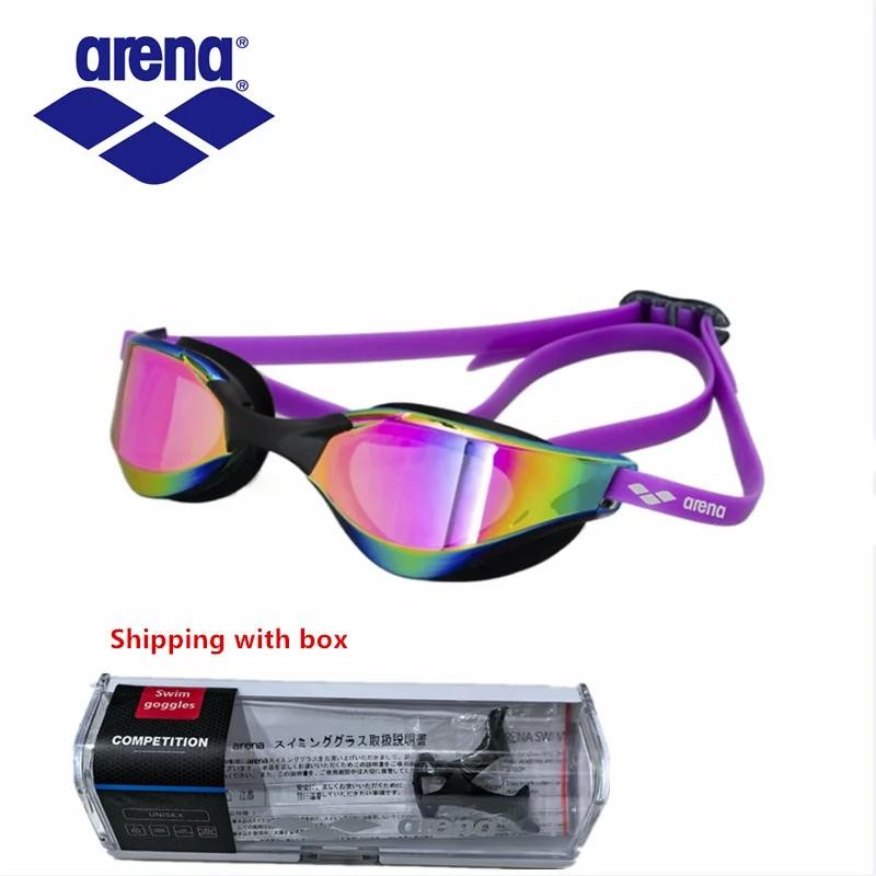 Professional Racing Swimming Goggles Anti Fog UV400 Waterproof Competition Train