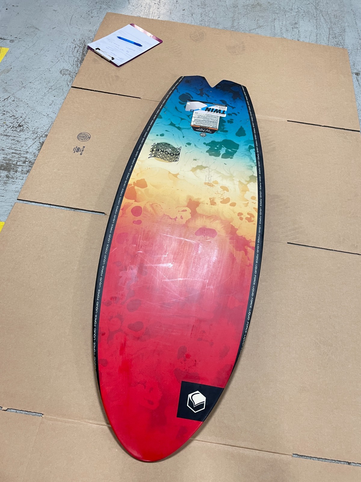 LIQUID FORCE S22089714 ROCKET 5’0″ X 20.2″ WAKESURF BOARD
