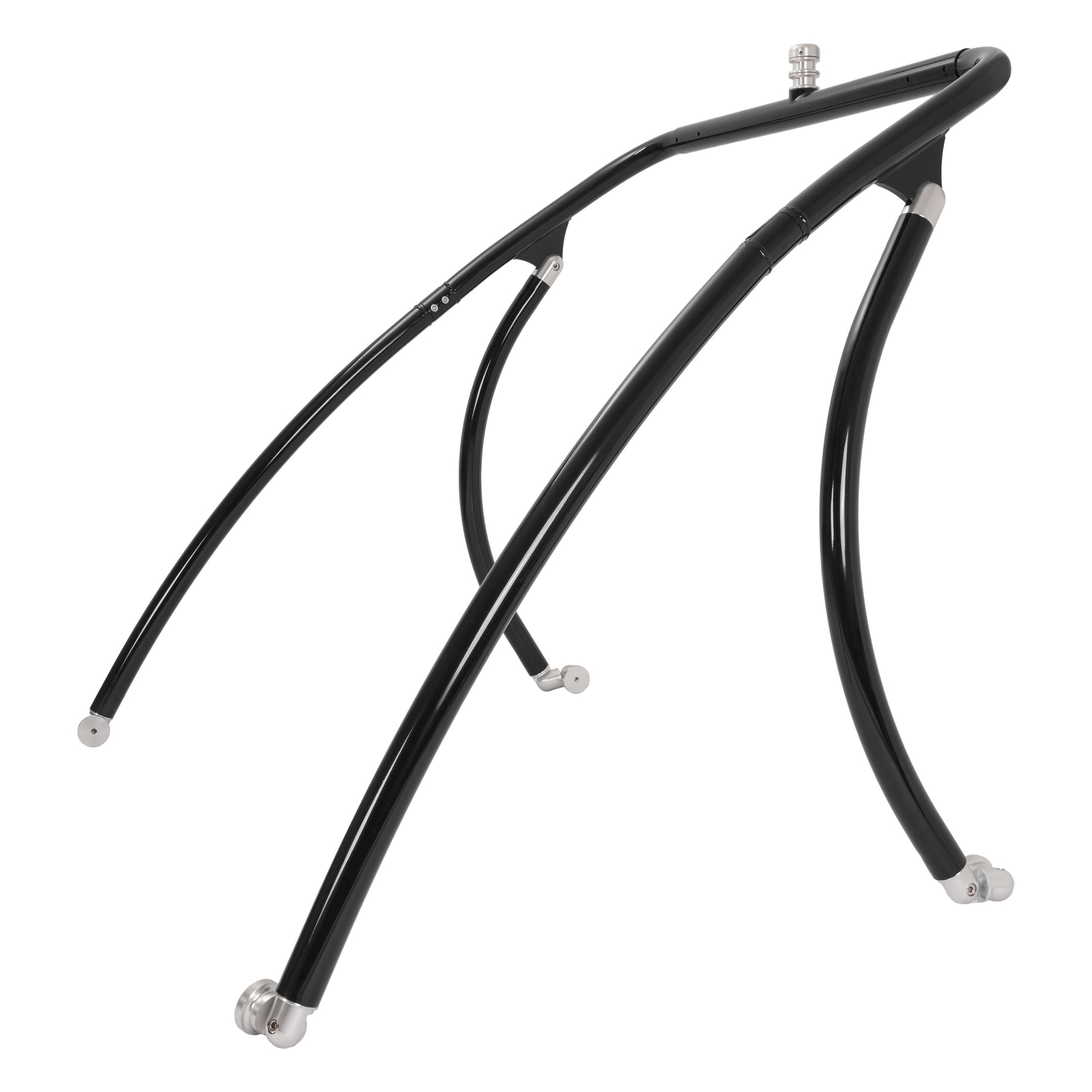 Wakeboard Tower For Most Boat 62″-103″ Wide Boat Wake Tower Aluminium Black