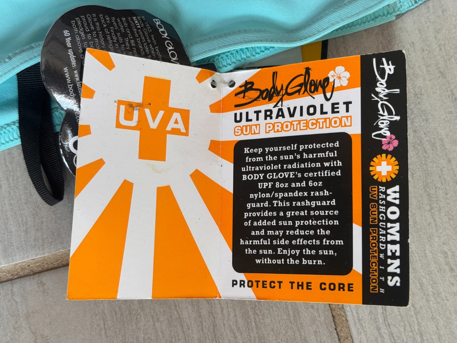 NWT Womens Body Glove LS UV50 Rash Guard, various sizes *Free USPS*