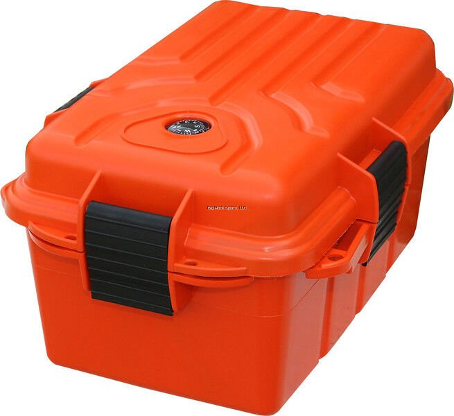 MTM Survivor Dry Box w/O-Ring Seal Large 9.8 x 6.8 x 4.8″ Orange S1074-35