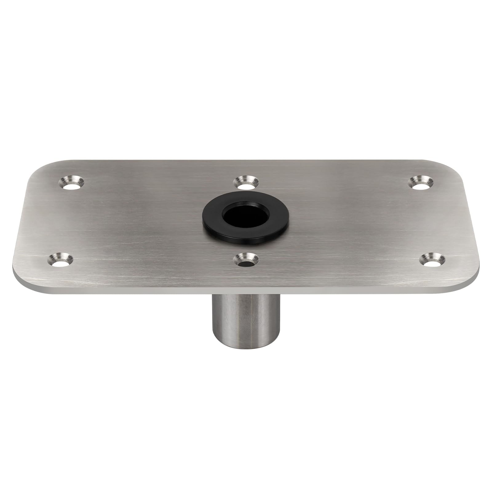 CLLOMAGY Boat Seat Base Mount 1pack 4×8 Stainless Steel, Metallic