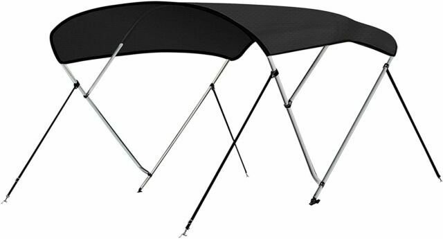 SereneLife Waterproof Boat Bimini Top Cover 4’x8’x6′