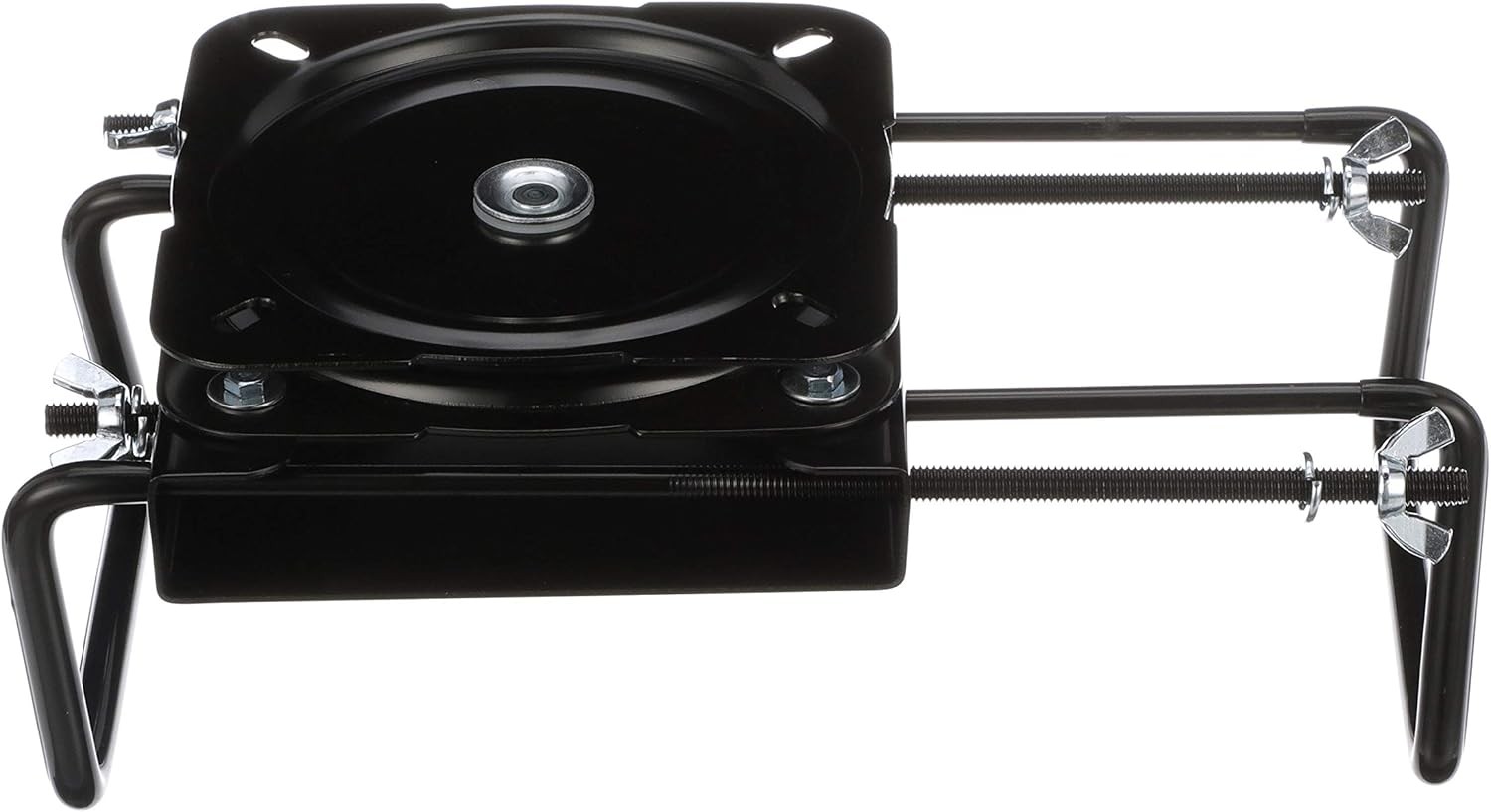 attwood 15700-3 Seat Mount, Clamp-On with Swivel, Adjusts from 7 ½ Black