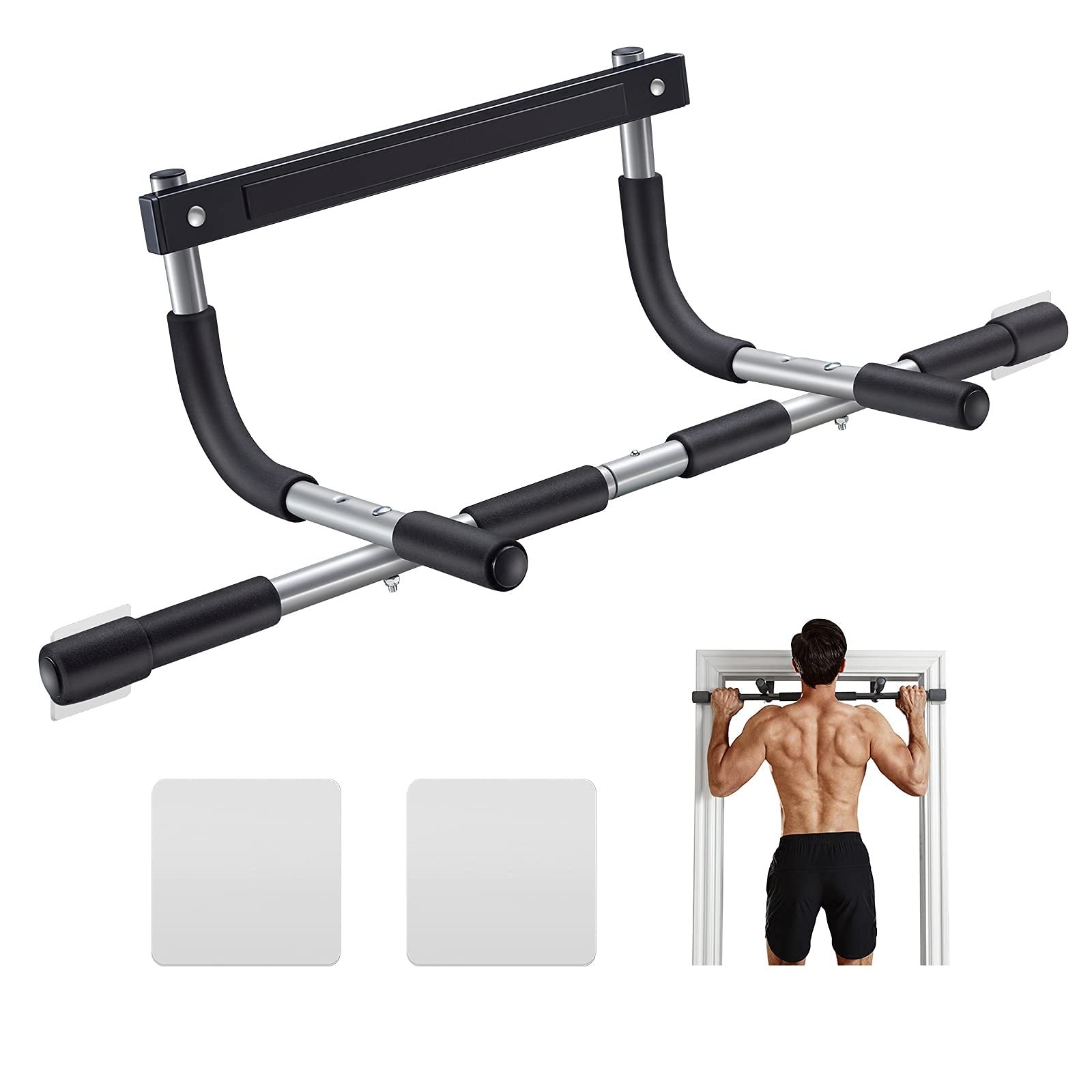 Ally Peaks Pull Up Bar for Doorway | Thickened Steel Max Limit 440 lbs Upper …