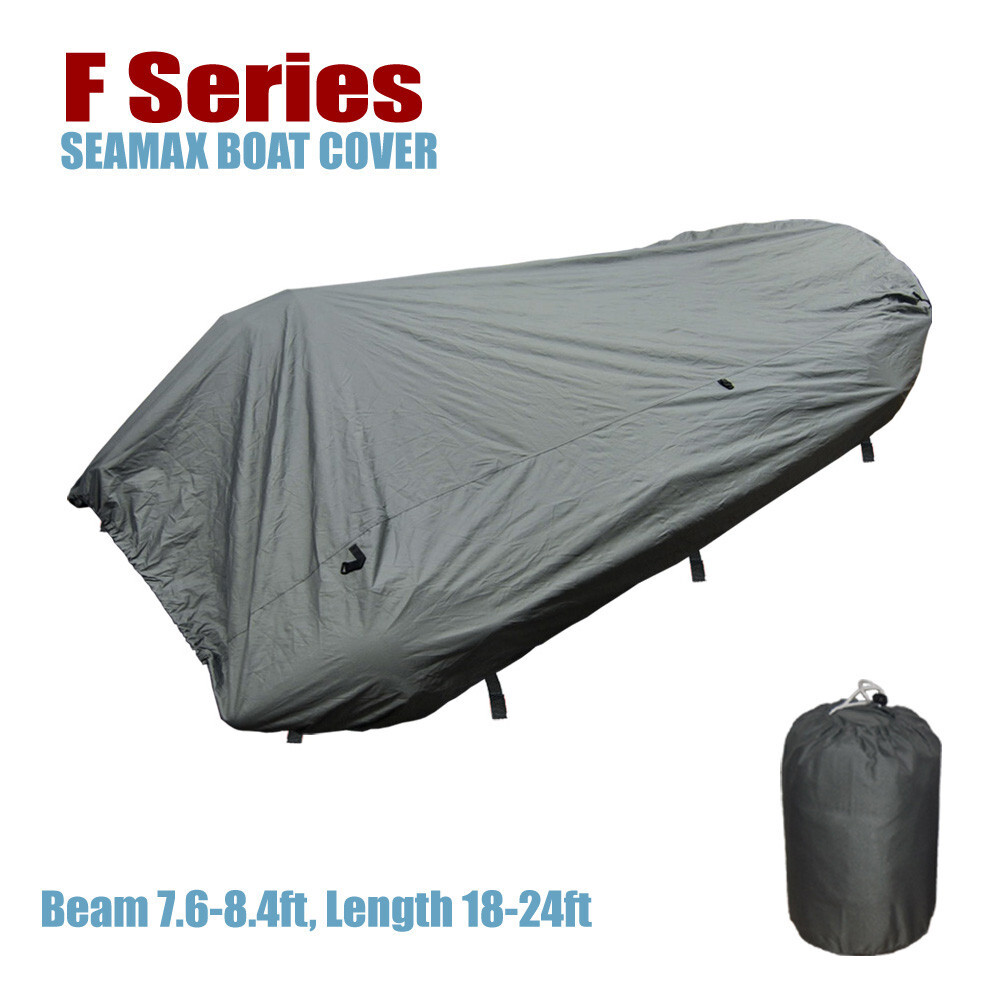 [NEW] Seamax Marine Boat Cover F Series 7.6 – 8.4 FT, 4 Sizes fit 18 – 24 FT
