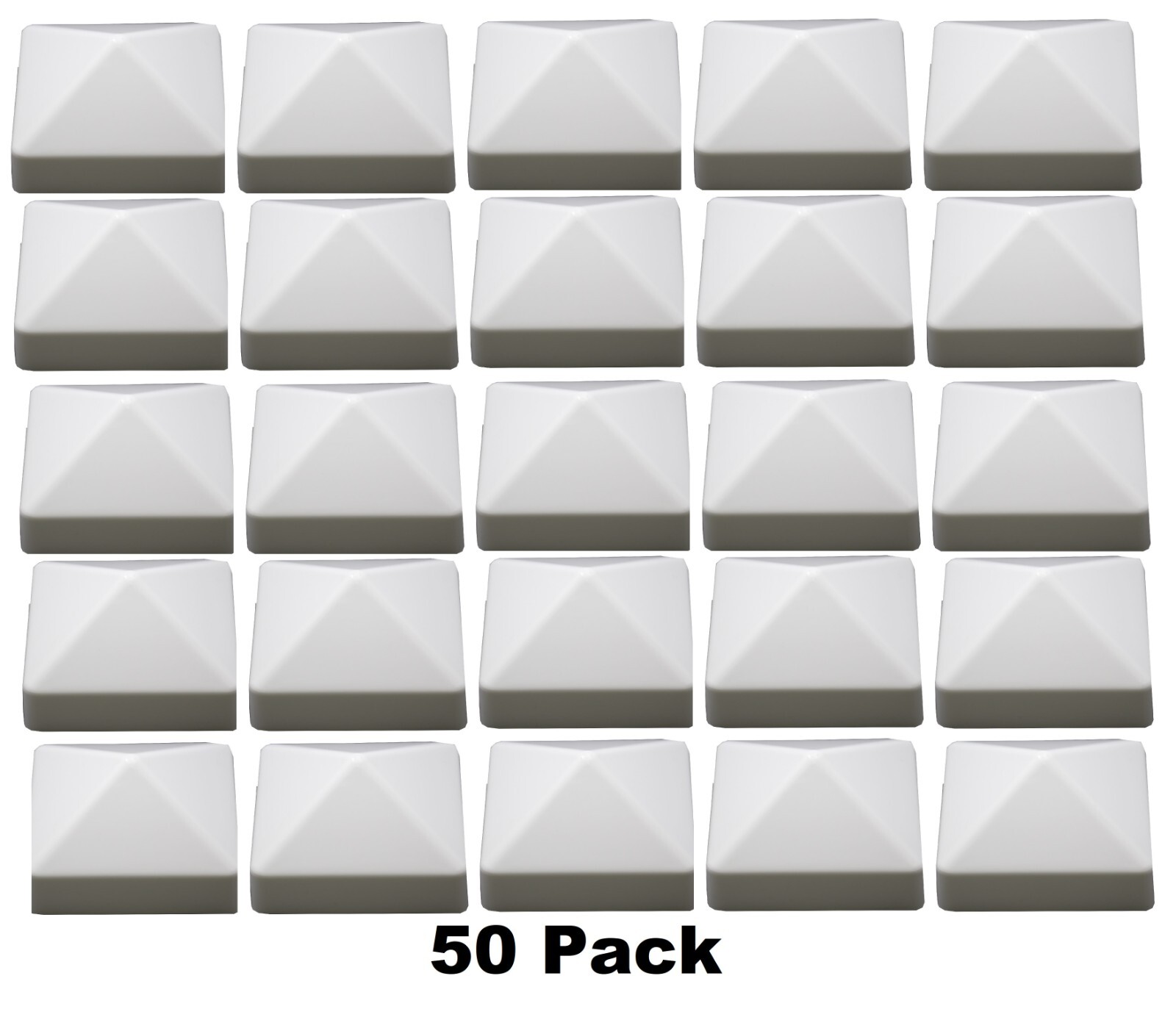 6×6 (5-7/8″ x 5-7/8″) Square Pyramid Style Cap Boat Dock Pylon Piling Cap Cover