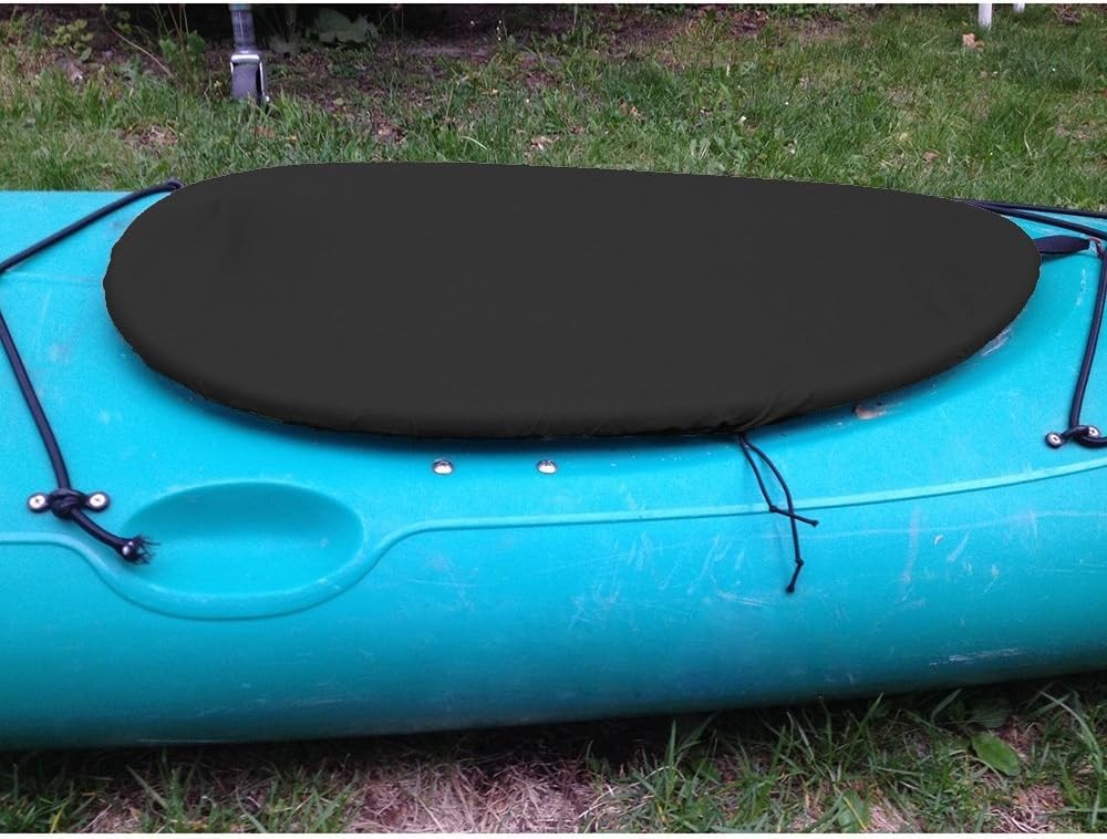 Universal Kayak Cockpit Cover, Water-Repellent UV50+ Protection, Adjustable Size