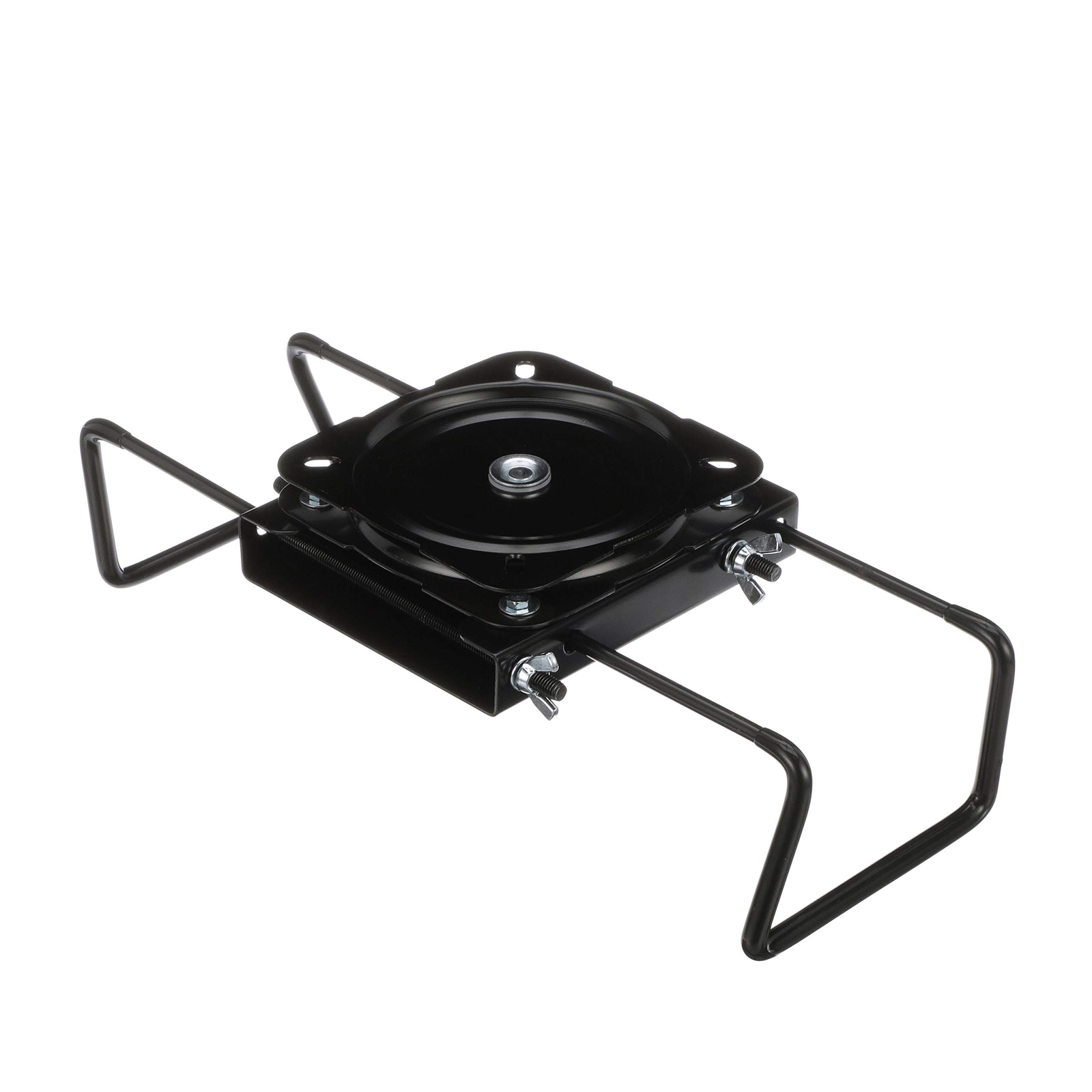 Attwood Adjustable Swivel Seat Mount for Jon Boats Durable Steel Black Finish