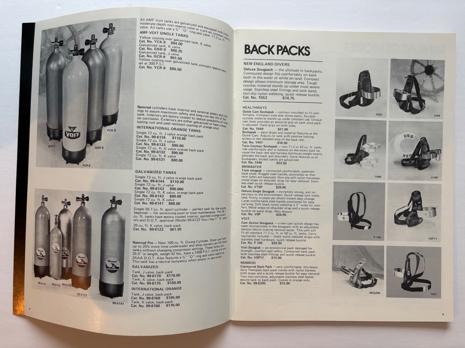 New England Divers Inc. Equipment Guide