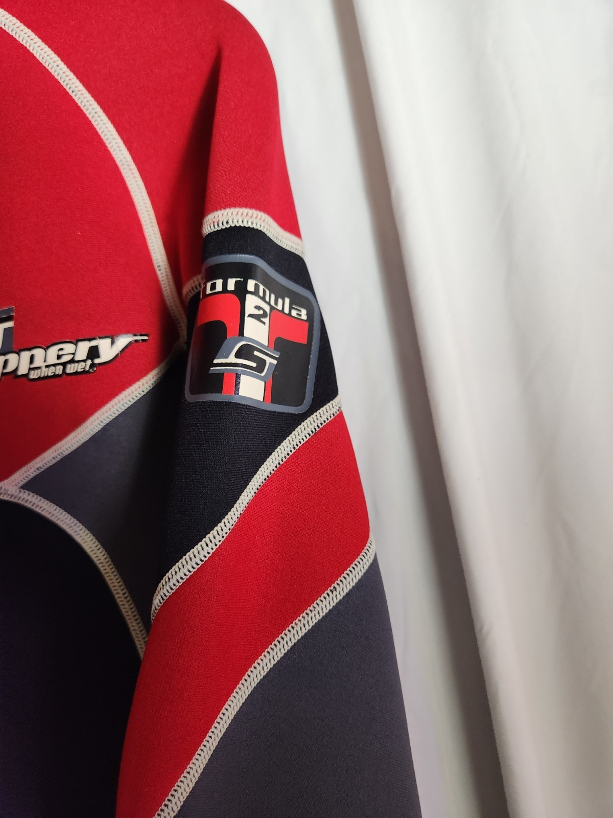 Lot of (2) Vtg Slippery When Wet 2-pc WETSUIT~Formula 2 ~ 1 Large 1 Extra Large