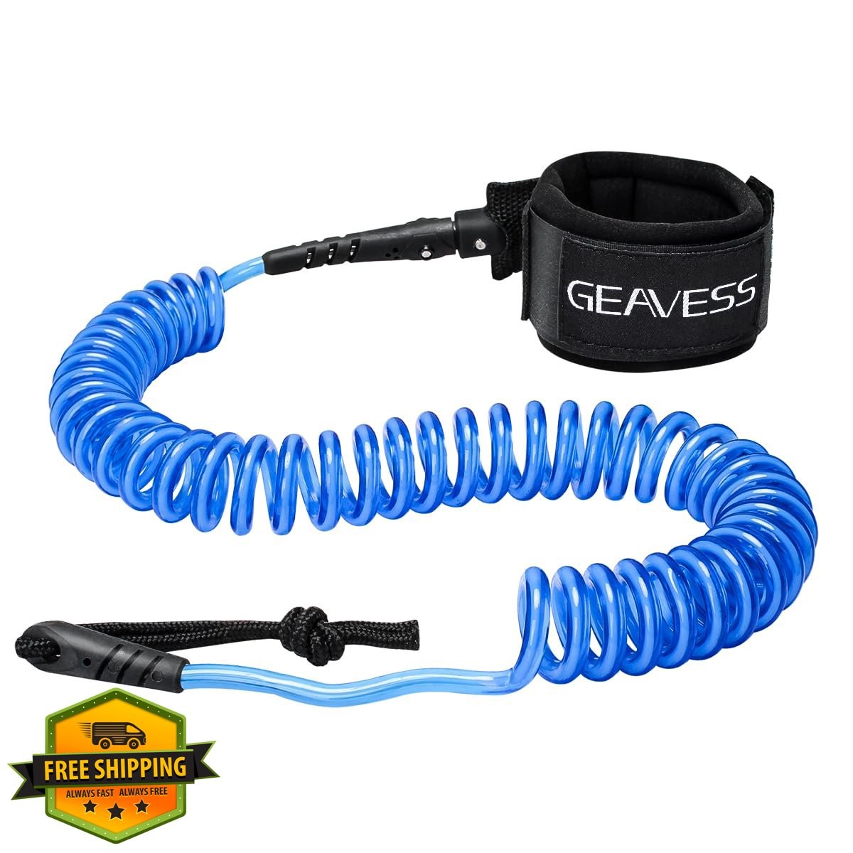 GEAVESS SUP Leash 11ft Dark Blue