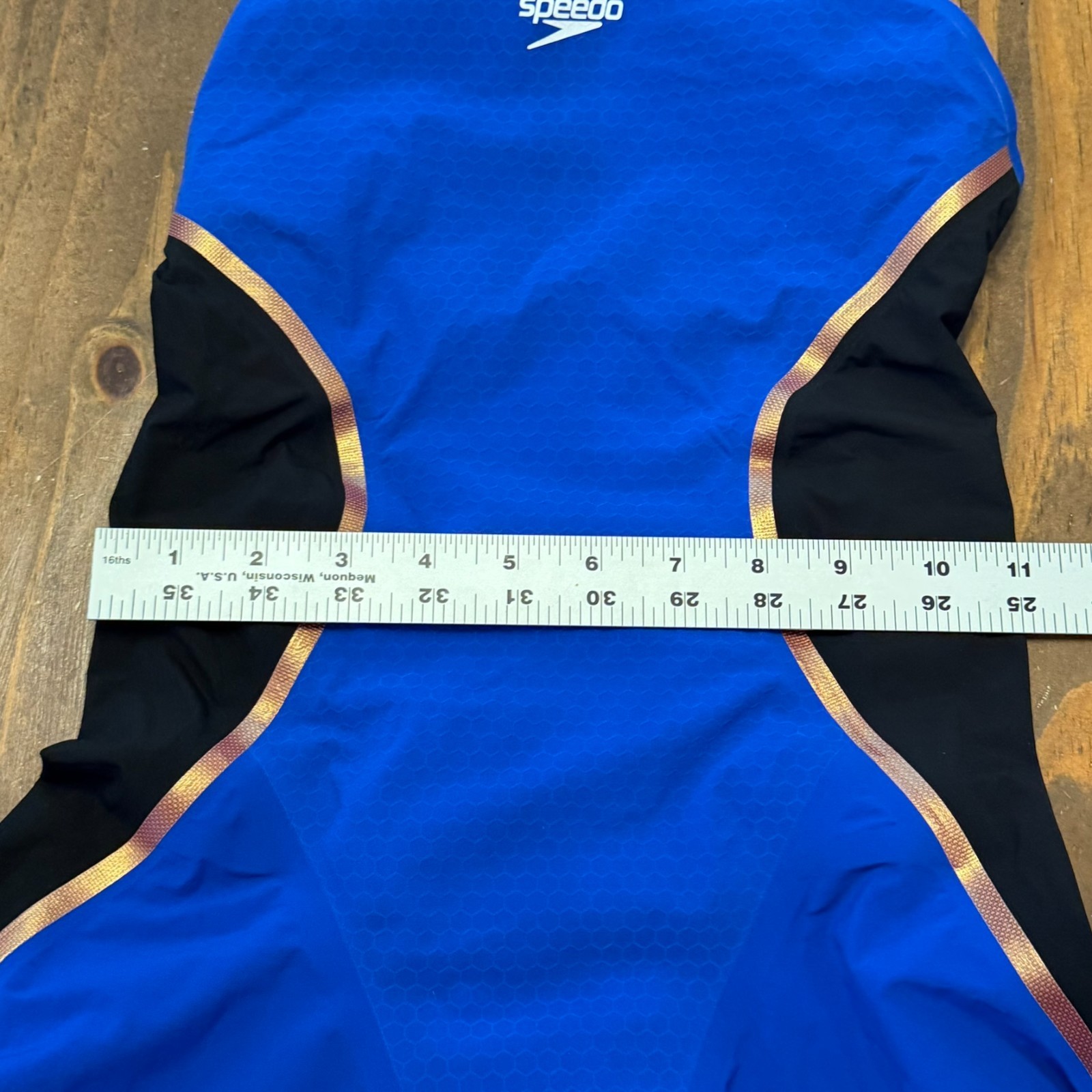 Speedo Fastskin LZR Pure Intent 2.0 Kneeskin Open Back Womens 25 Blue *READ*