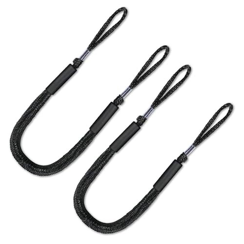 Mooring Strap Bungee Dock Line – Essential Accessories for Built-in 2.5FT Black