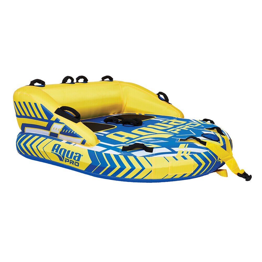 Aqua Leisure Aqua Pro 65″ Two-Rider Towable w/Backrest
