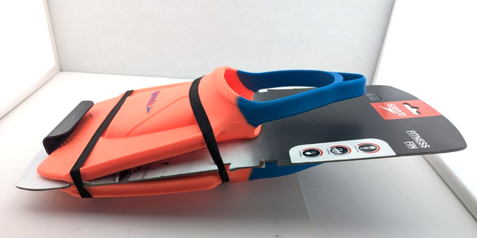 Speedo Biofuse Fitness Fin for Swimming XS-XL Orange/Blue – New Fins