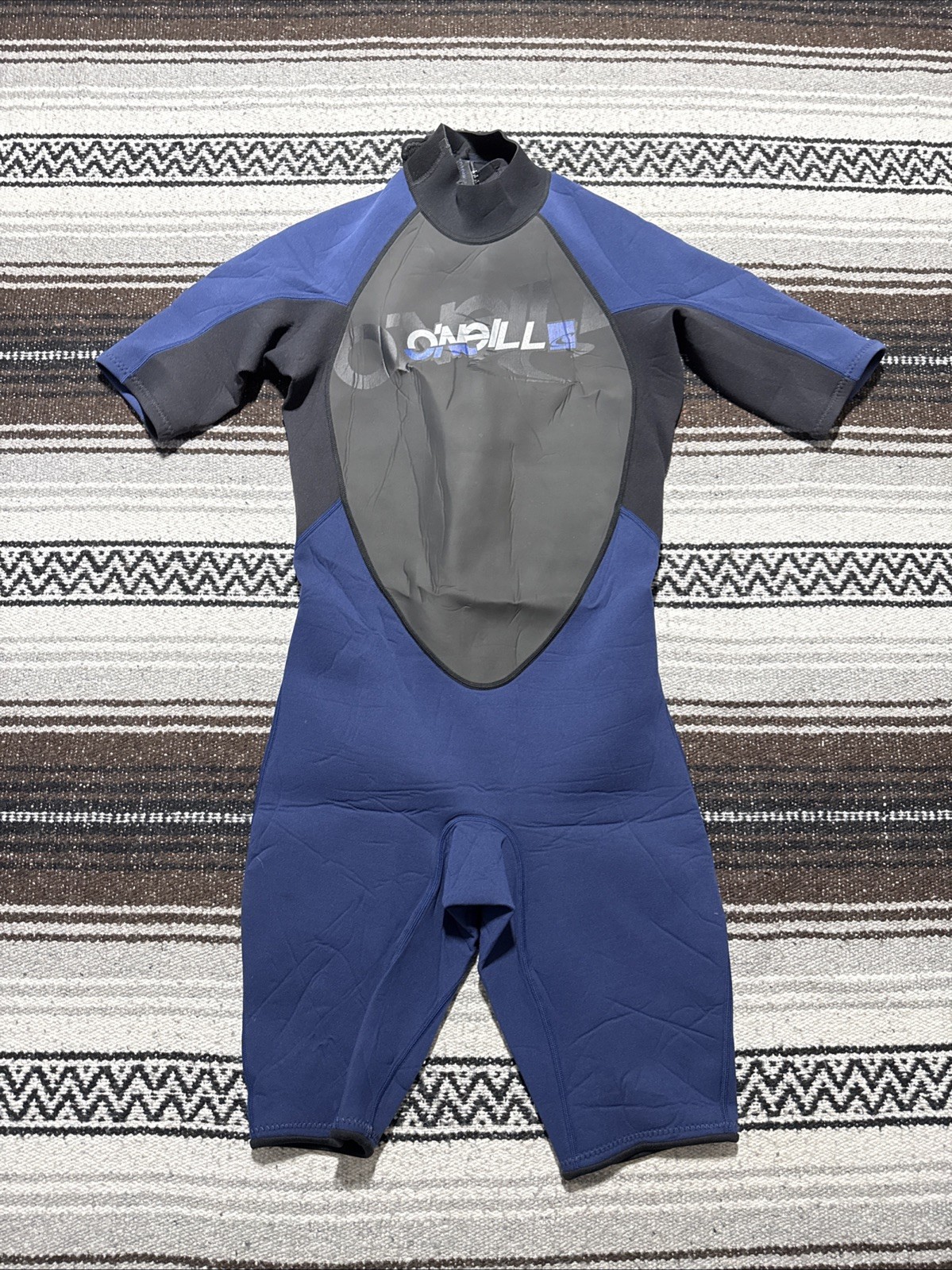 O’Neill Hammer 2:1 Shorty Wetsuit Men’s Large Blue Gray