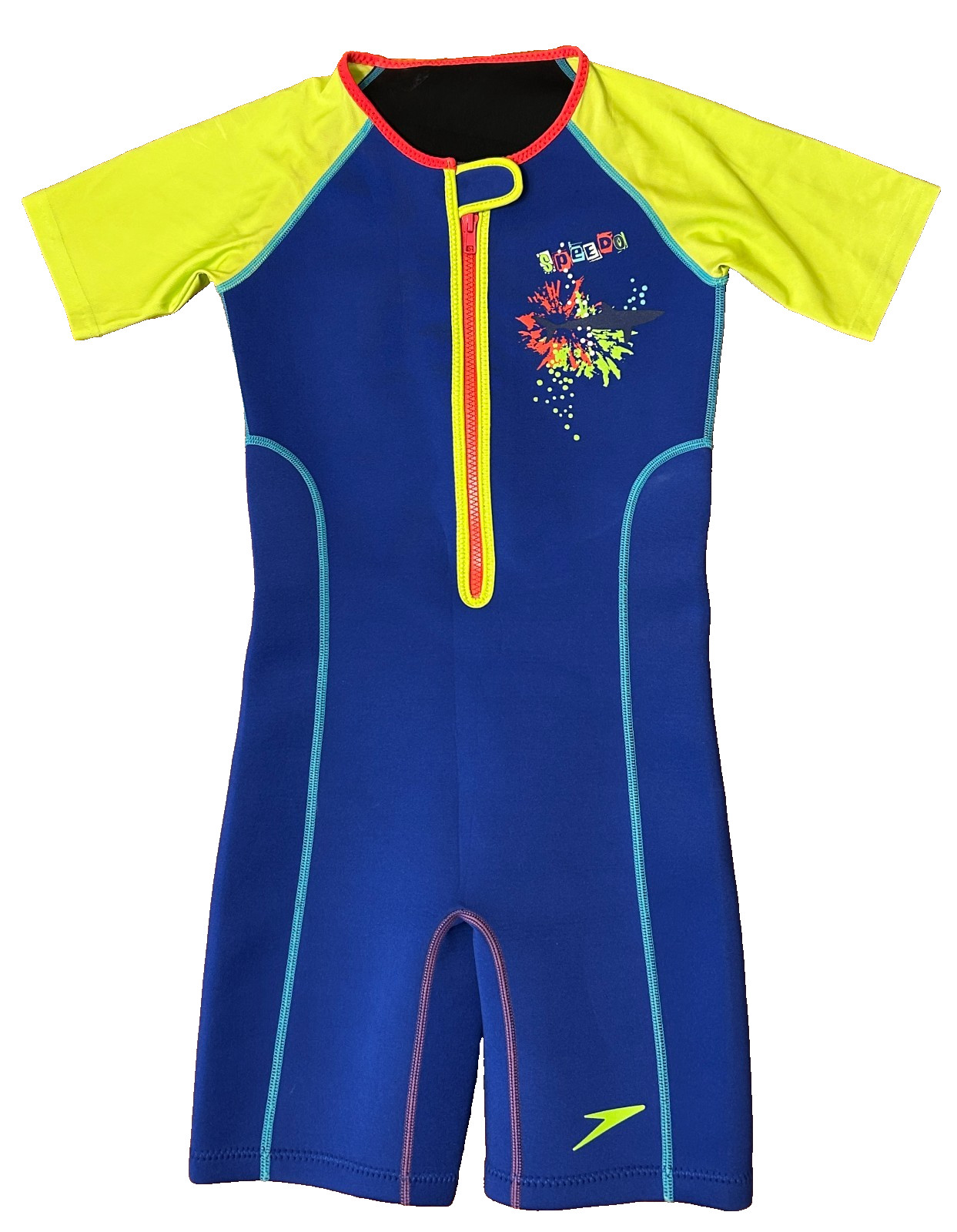 Speedo Boys’ Wet Suit in Great Condition NWOT Size 9-10 Weight 70-85 Pounds