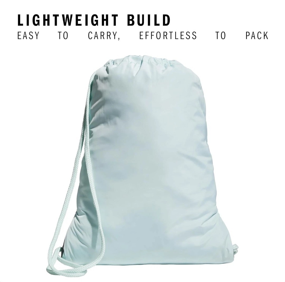 Adidas Alliance Sackpack☆ One Size☆Two Tone White-clear Onix/Linen Green