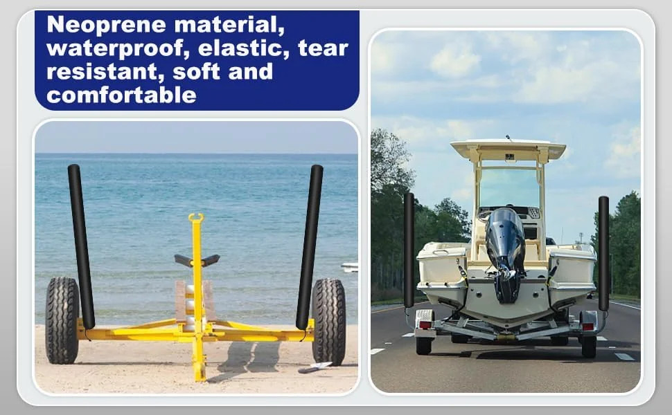 48″ Boat Trailer Guide Pole Covers,2 Pcs Boat Trailer Guide Pole Pads Boat Guide