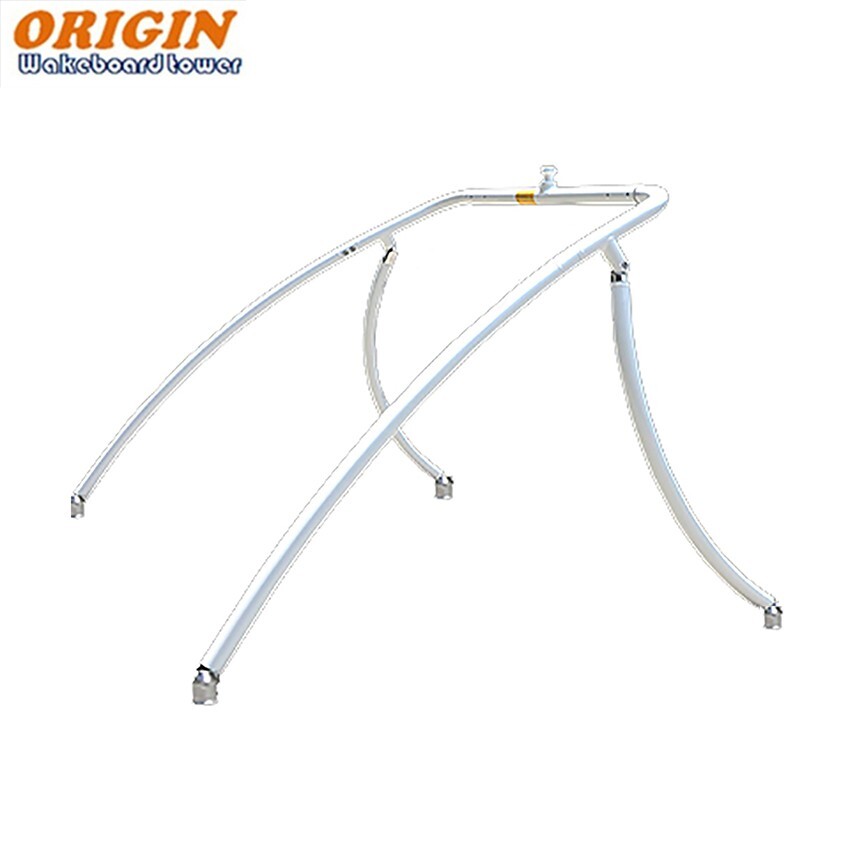 SALE Origin Advancer Boat Wakeboard Tower 2.25″ Tube White Coated 5 Years Wty