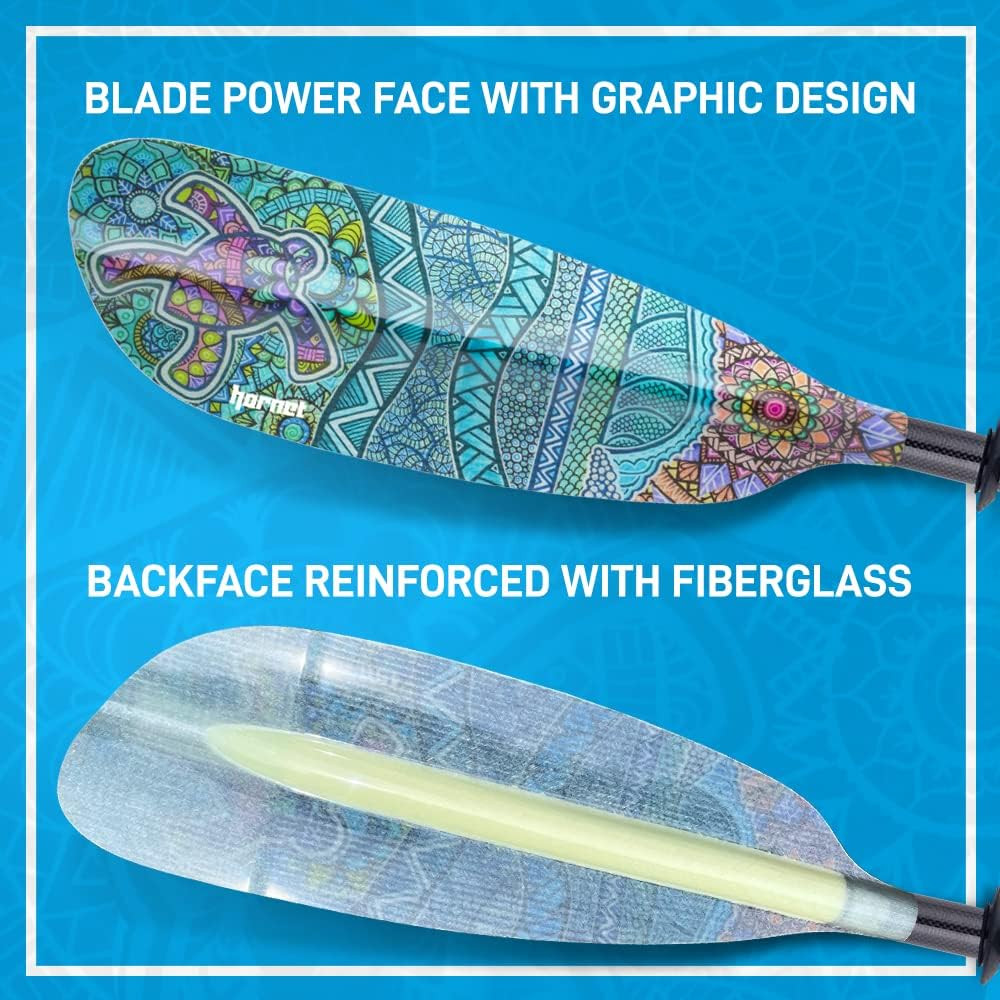 Fiberglass Kayak Paddle for Adults- Ideal for Touring, Fishing and Boating- 90.5