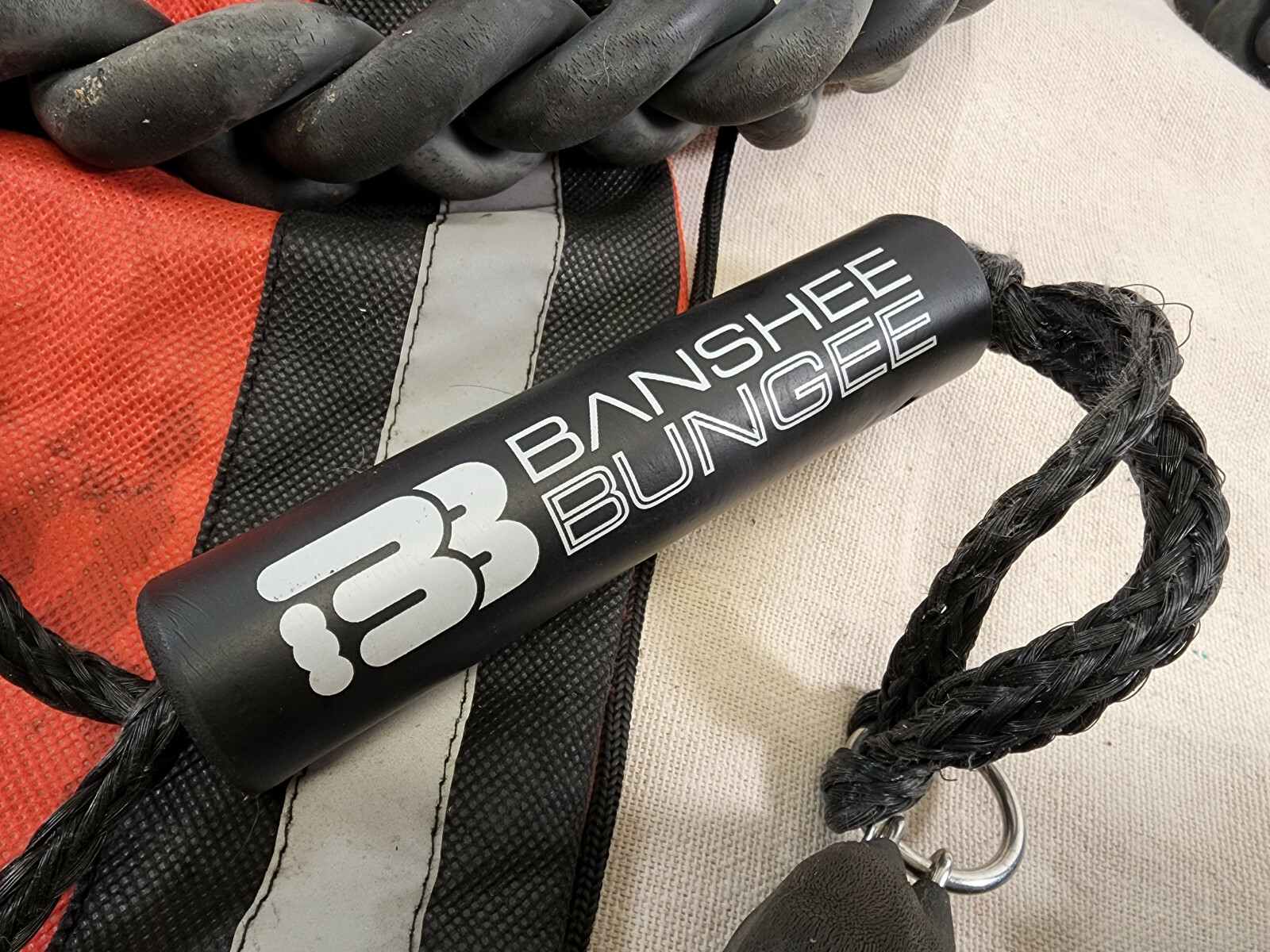 20′ Human Slingshot Banshee Bungee Original Cord Carry Snowboard Skimboard Snow