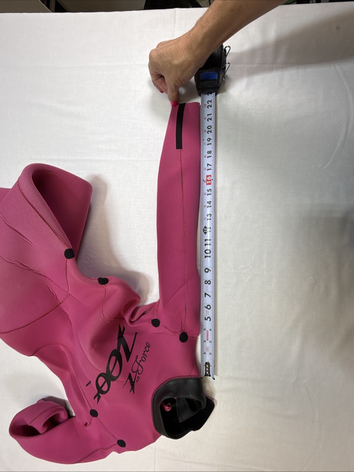 Zoot Z Force 1.0 Women’s Triathlon Wetsuit. Yamamoto 38 Neoprene Size S