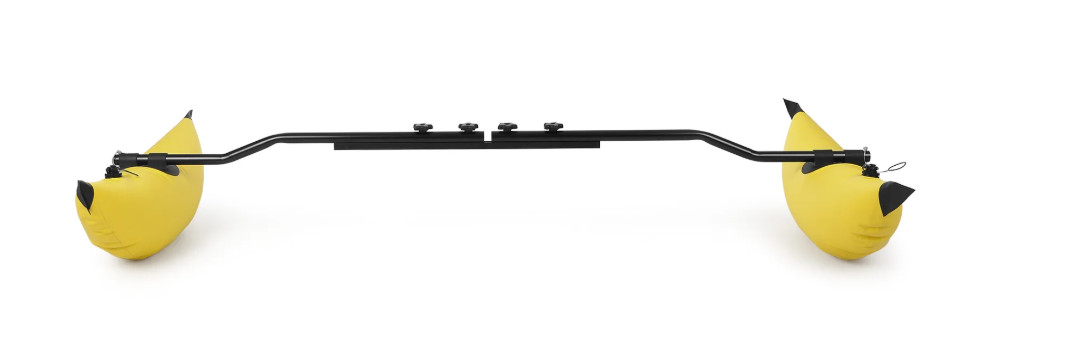 Kayak Outrigger Stabilizer PVC Inflatable Float Sidekick Arm Rod Fishing LG