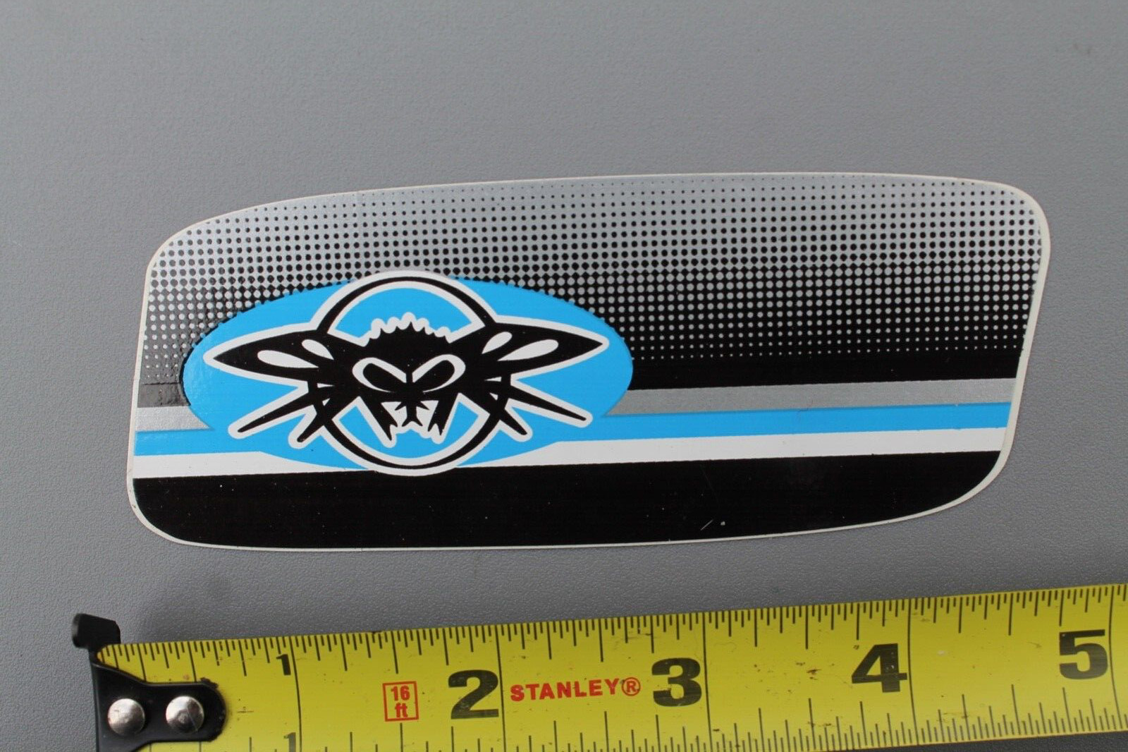 BLACK FLYS Black Blue White Insect Punk Rock Eyewear Vintage SUNGLASSES STICKER