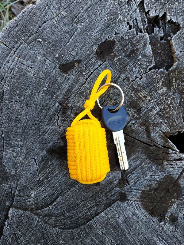 Set of 2 Floating Cork Sailor Key Chain Kayak Boat Sailing Float Buoy
