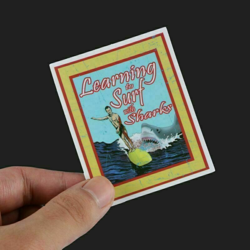 100Pc Surfing Sticker Pack Summer Wave Beach Sea Waterproof Surf Decals Lot Cool