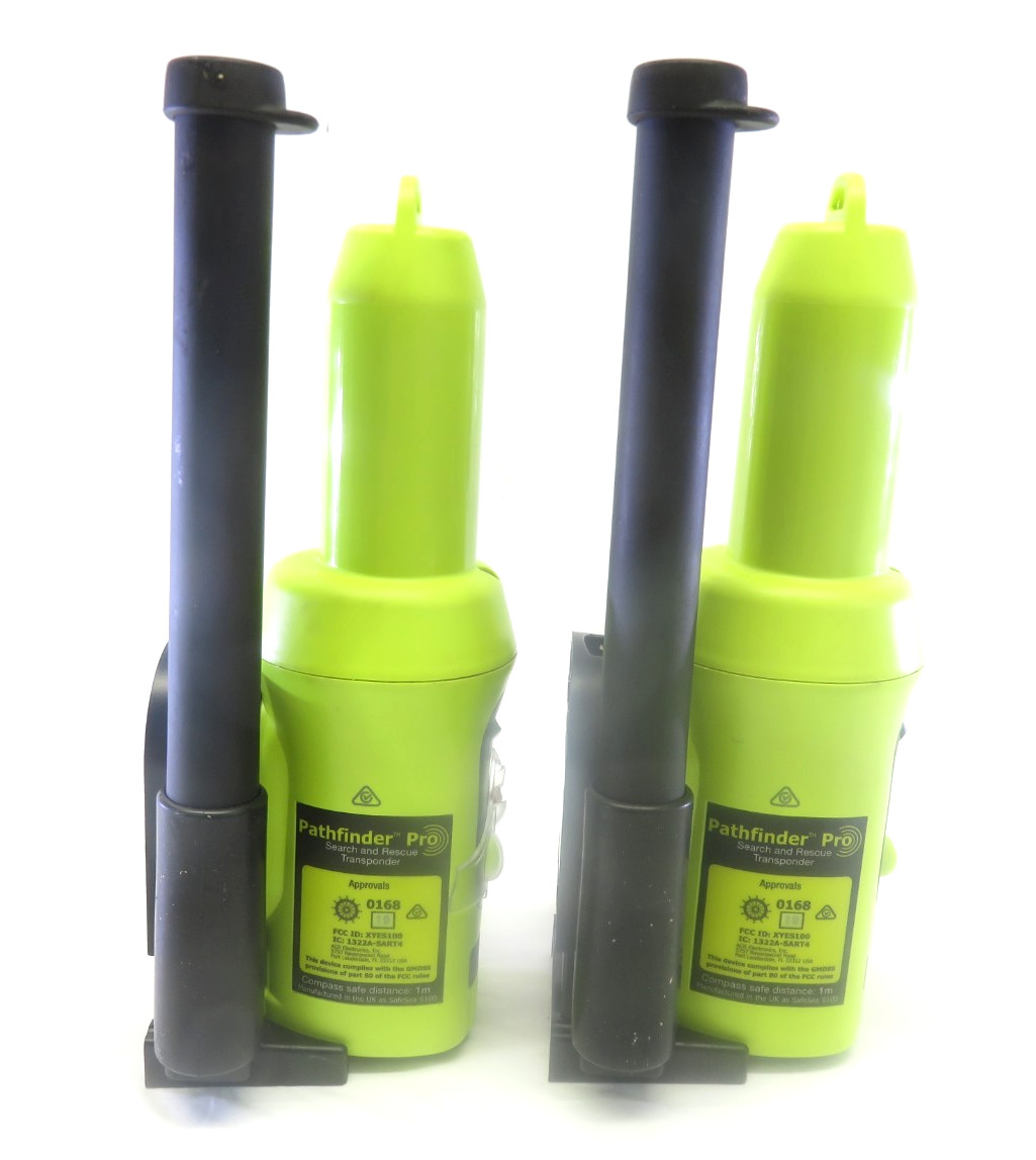 ACR Electronics 0168 Pathfinder Pro Search & Rescue Beacon, Lot of 2, for Parts