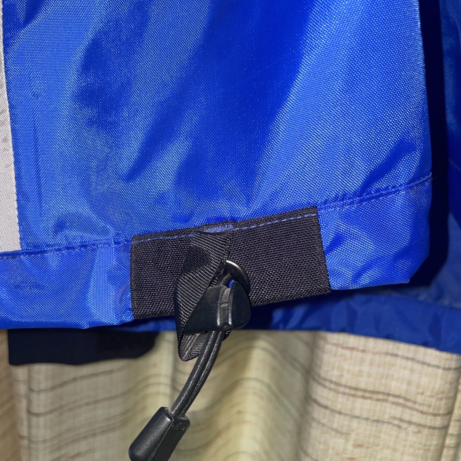 NRS Rio Large. Paddling Jacket Splash Top for Rafting Kayaking Blue Gray NOS