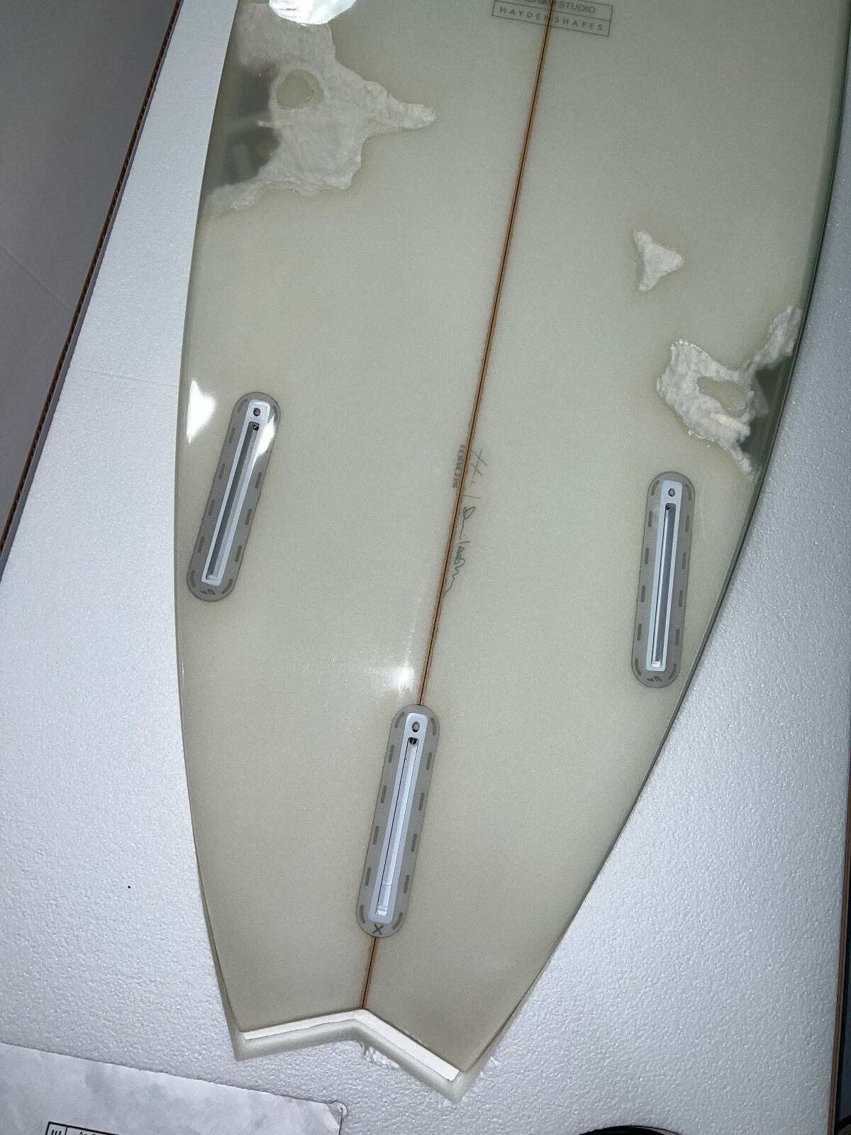 Daniel Arsham Hayden Shapes 2021 Eroded Surfboard Rare Limited Edition 134 / 500