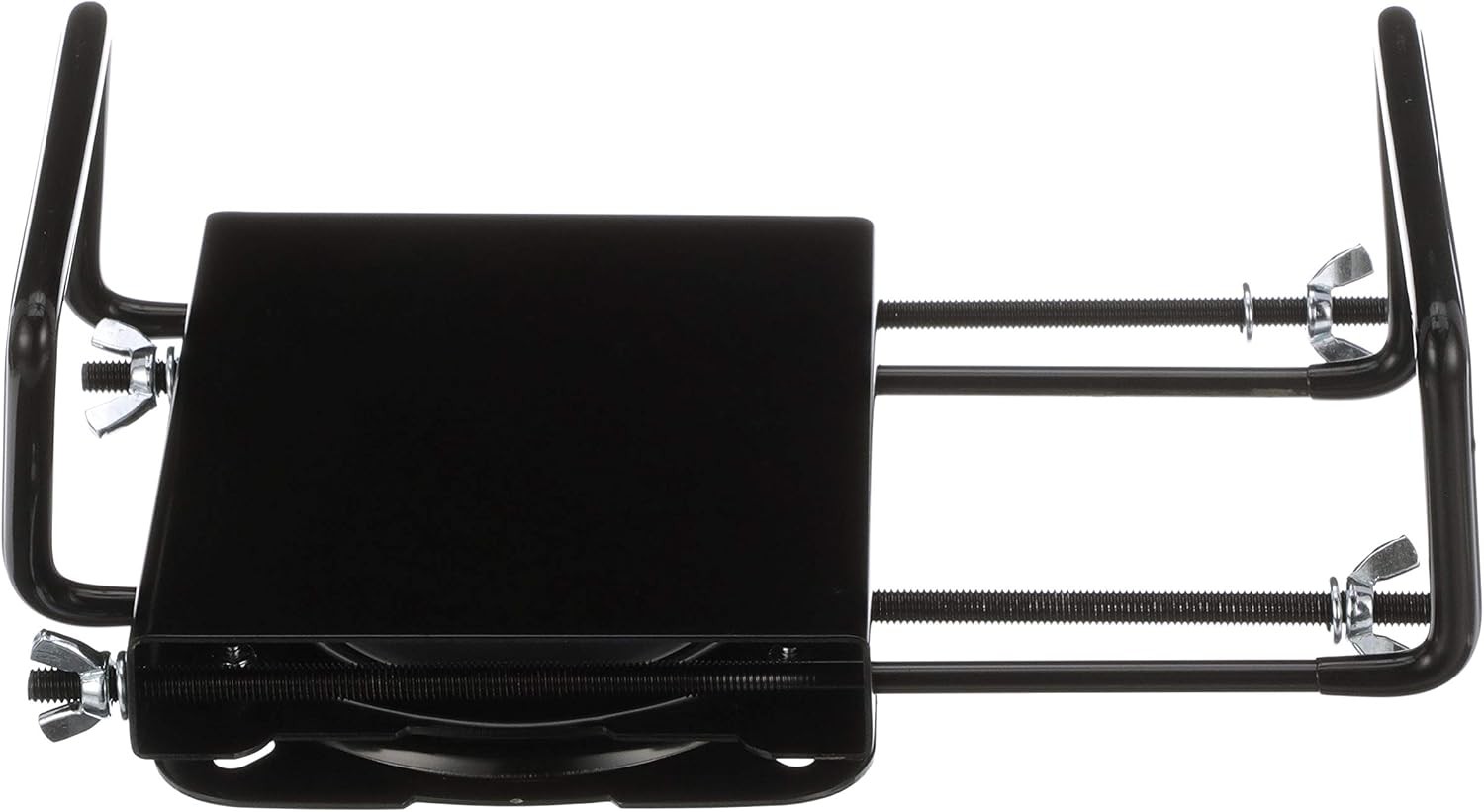 attwood 15700-3 Seat Mount, Clamp-On with Swivel, Adjusts from 7 ½ Black