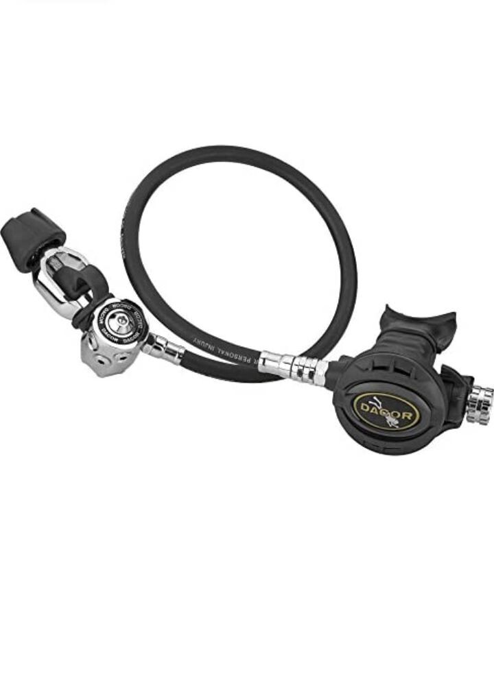 Dacor Pacer Plus X6 Regulator Set with Octopus Gauge Compass Bag Dive Kit