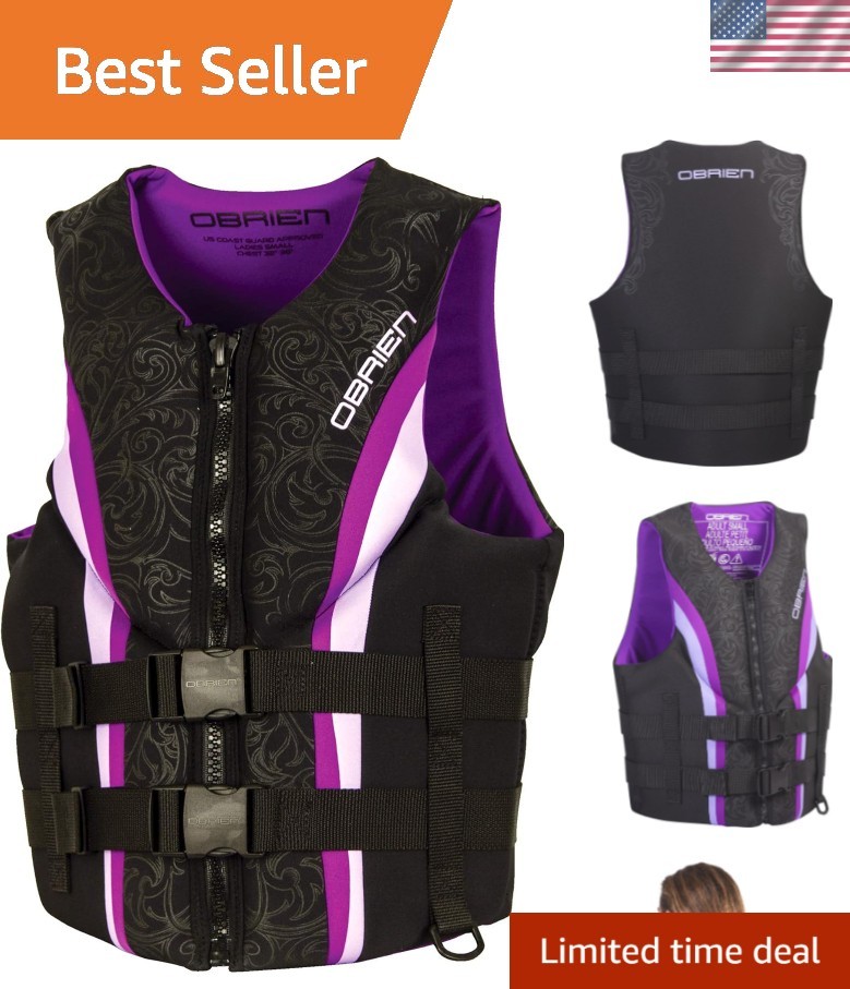 Impulse Women’s Life Jacket, Coast Guard Approved, Great for Any Water Sport…