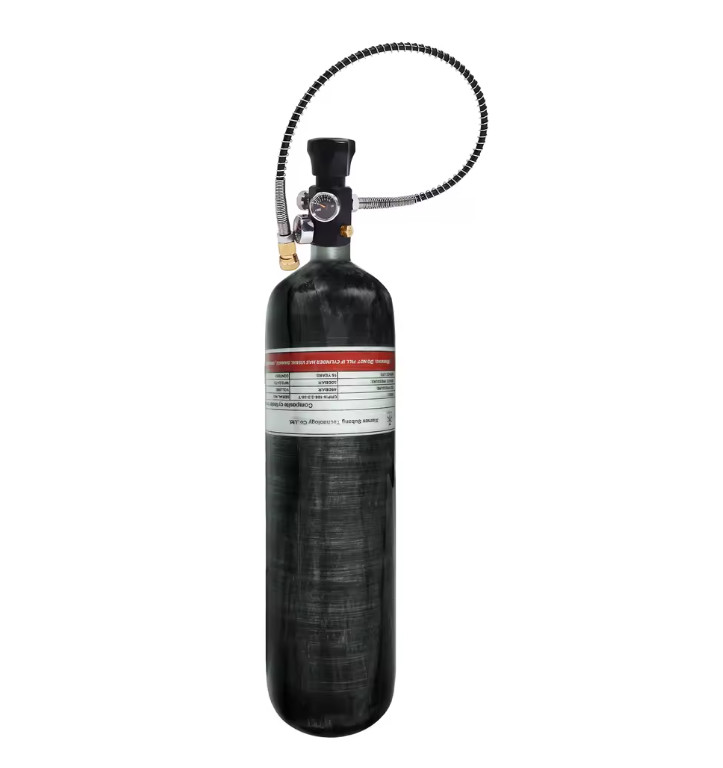 3L / 6.8L Carbon Fiber Cylinder High Pressure Air Tank Fill Station Scuba Diving