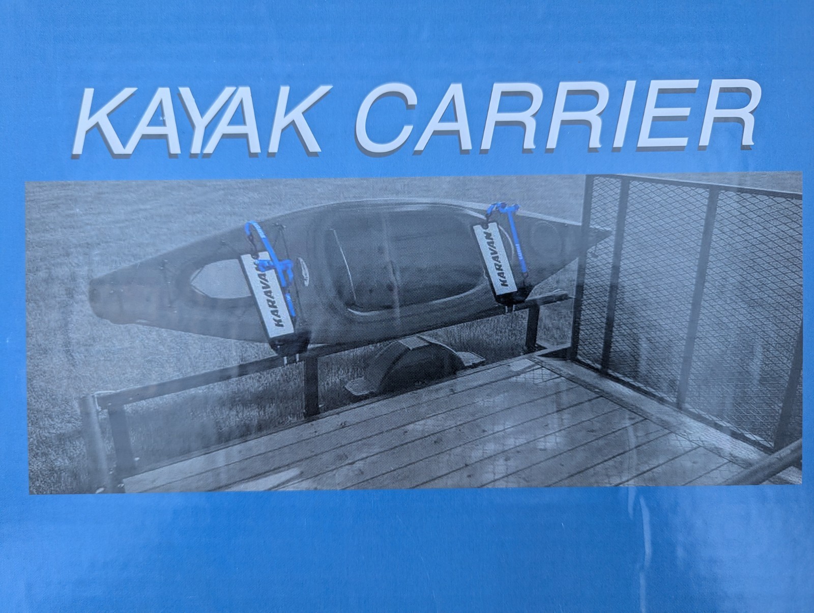 KARAVAN Utility Trailer Kit- Universal Kayak Carrier Kit (CP1115401)