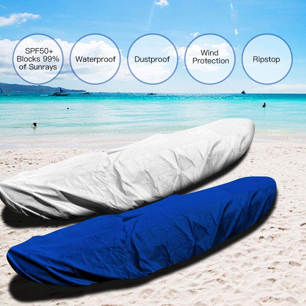 6.9-16.4ft Waterproof Universal Kayak Canoe Cover UV50+ Shield Boat UV Protector