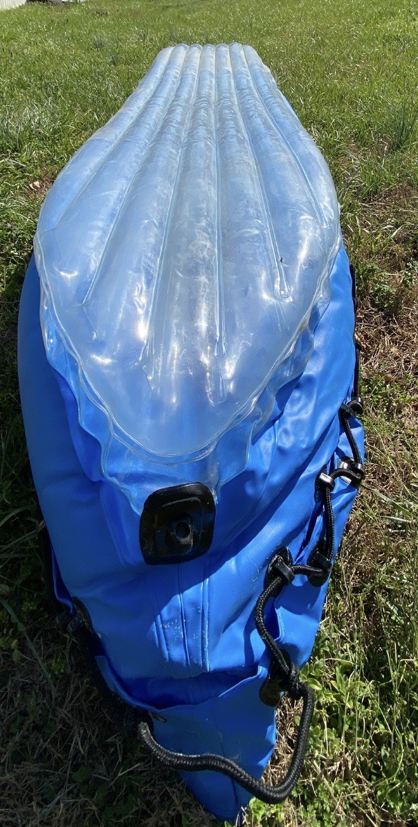 Clear Transparent 2 Person 11ft. Lake River Heavy Duty Kayak Canoe