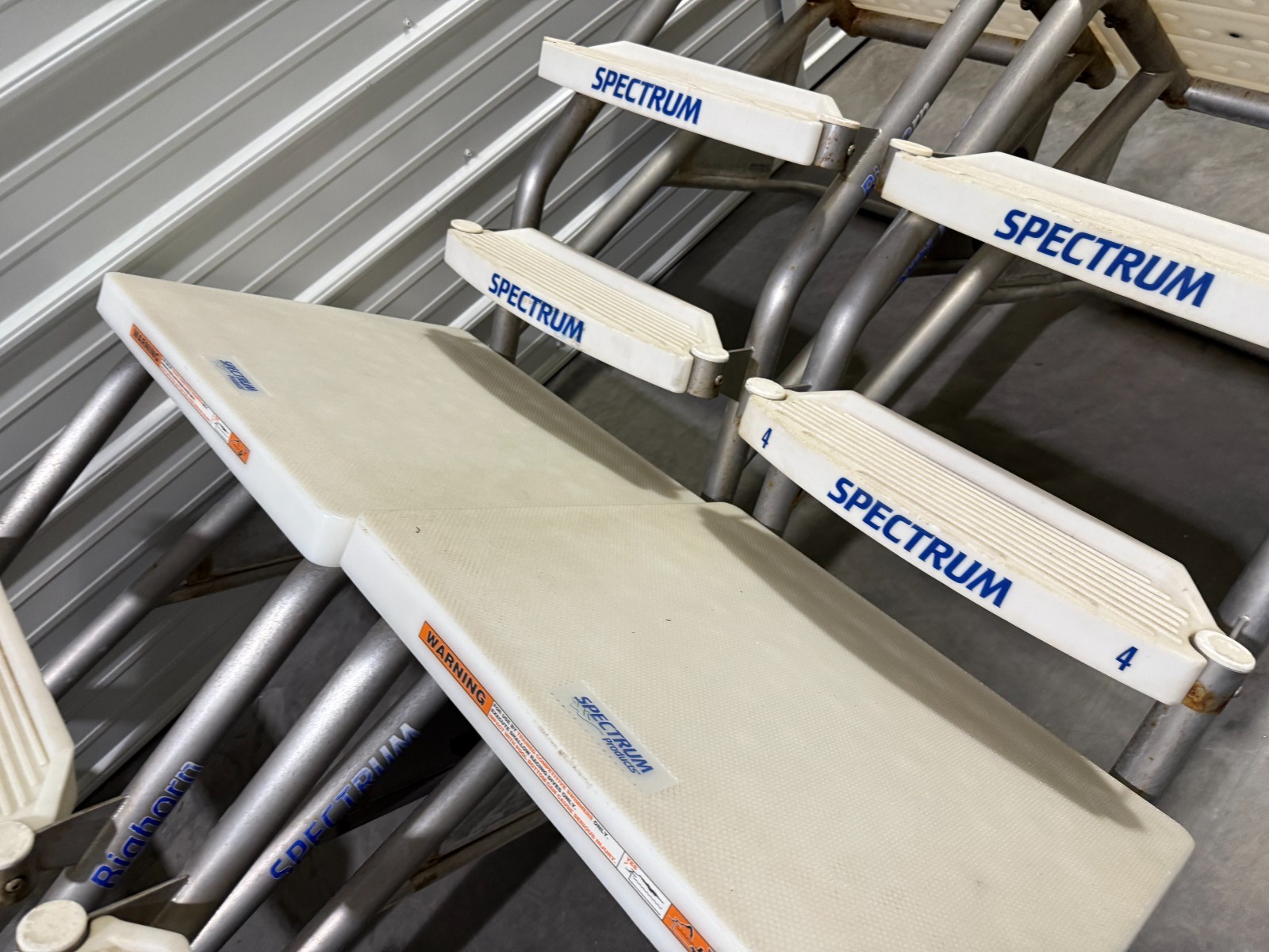 Lot of 8 Spectrum Bighorn Swimming Swim Competitive Starting Block Platform