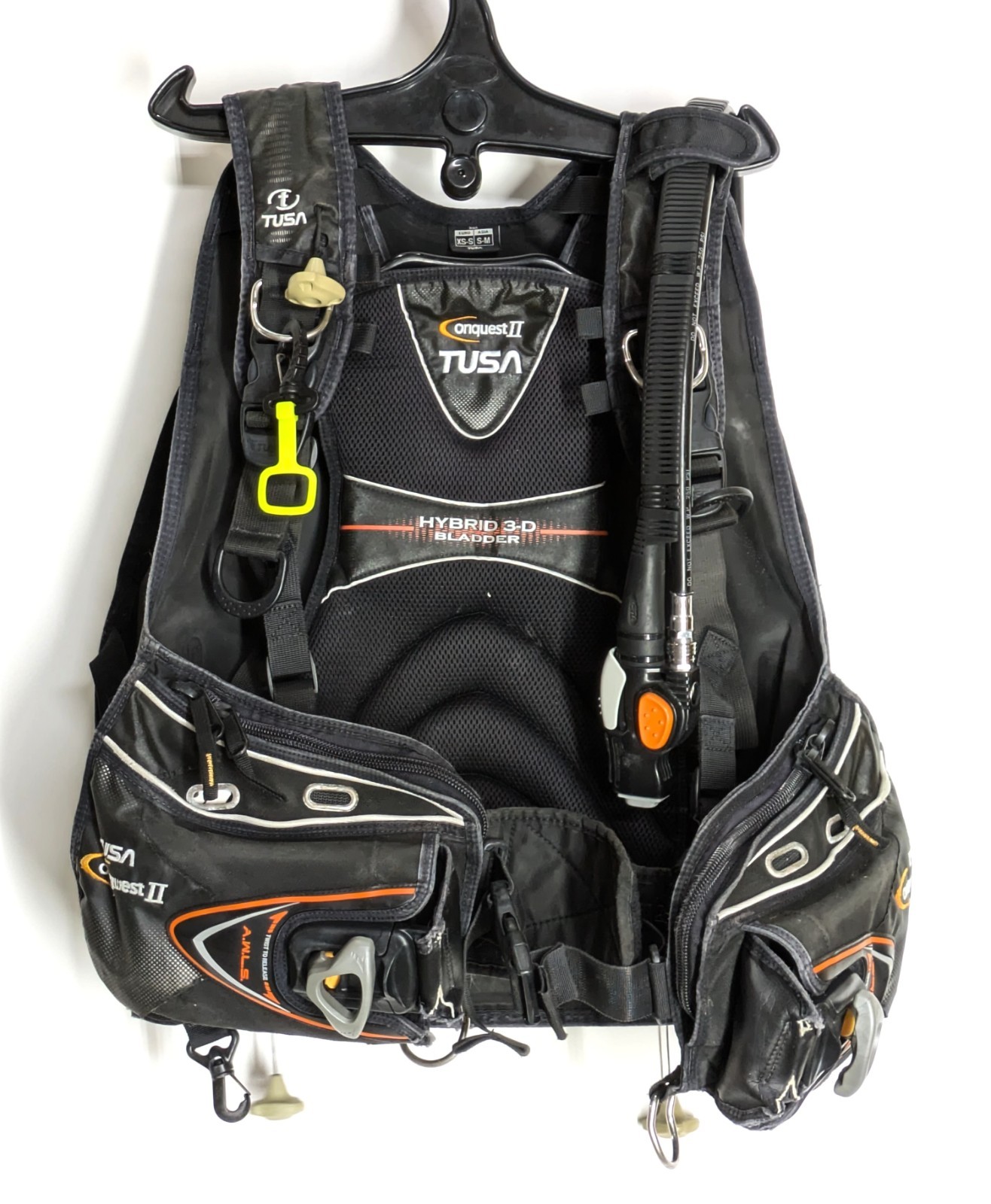 TUSA Conquest II A.P.A. Scuba Dive Weight Integrated BCD Jacket BC BCJ XS, Small