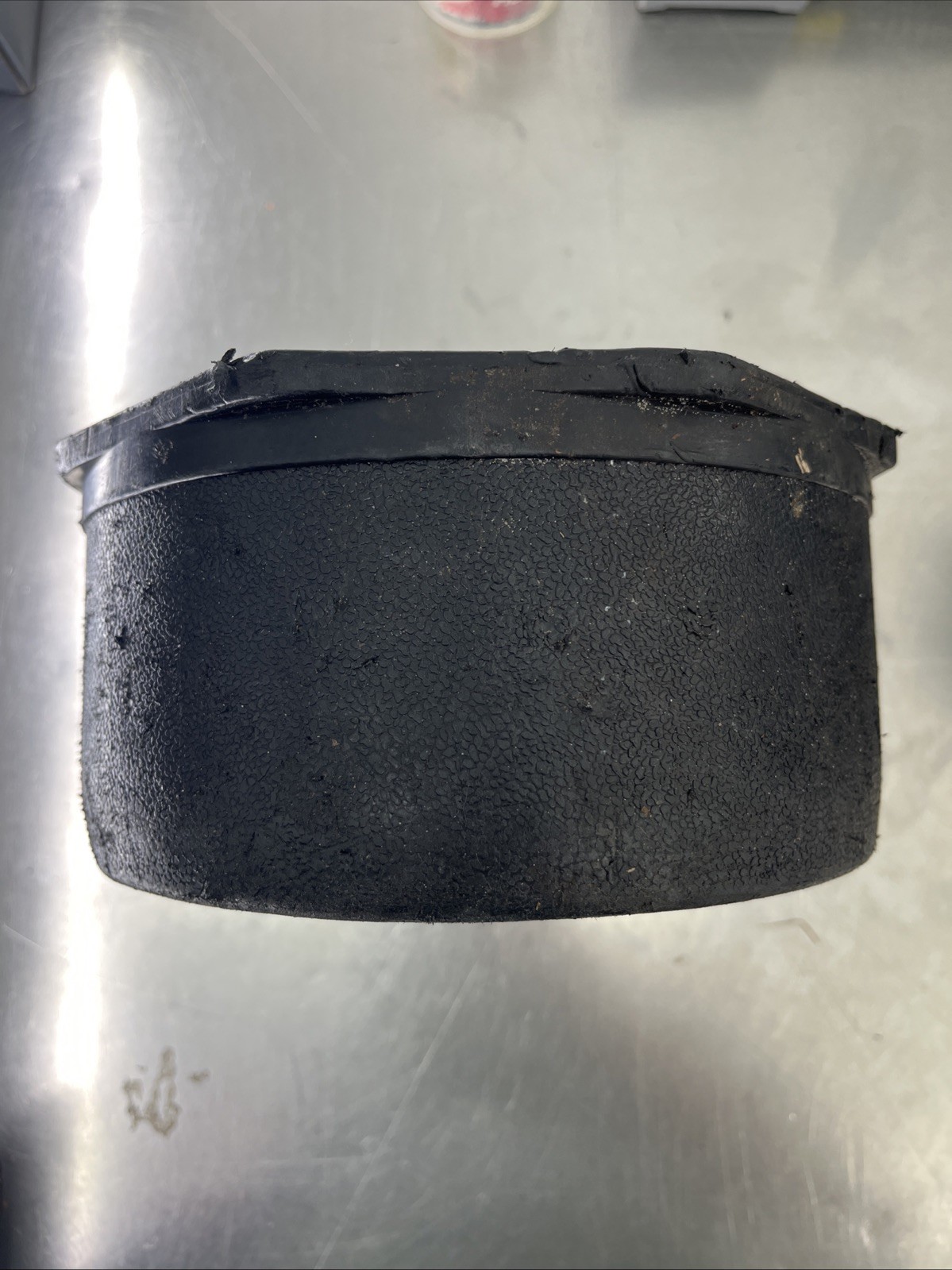 Dive Tank Boot Black Rubber/Plastic Cylinder Base Stand Protector Scuba-J0088