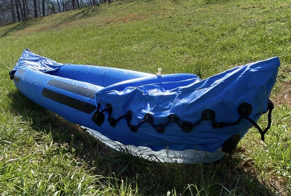 Clear Transparent 2 Person 11ft. Lake River Heavy Duty Kayak Canoe
