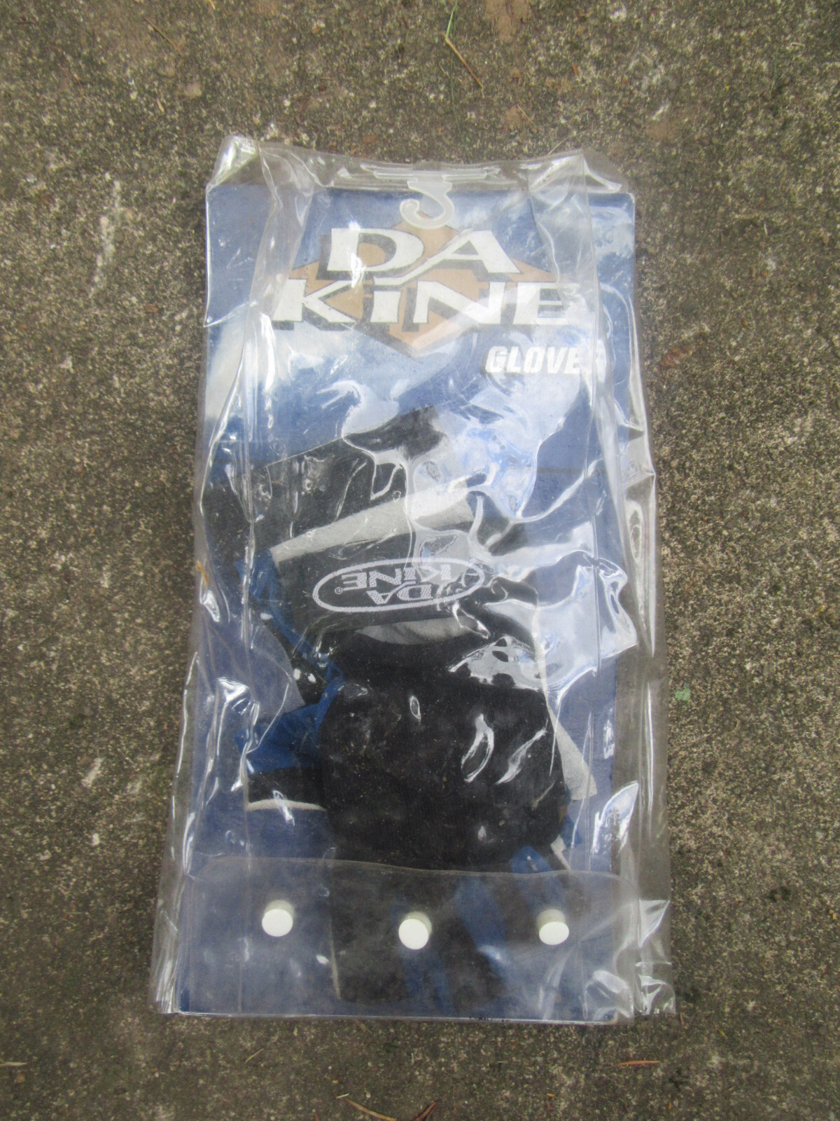 BNIB New Dakine Sailing Windsurfing Half Finger Gloves Large Black Blue White