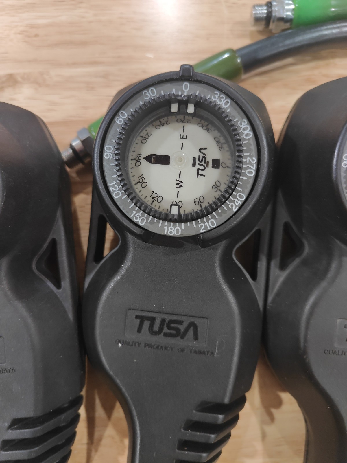 Tusa Imprex II IQ-400 Dive Computer Console with Compass, SPG. TESTED GOOD